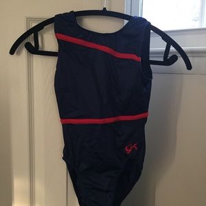 Gymnastics tank leotard